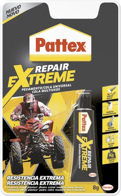 PATTEX Sekundenkleber Repair Extreme - Packung mit 12 Stück