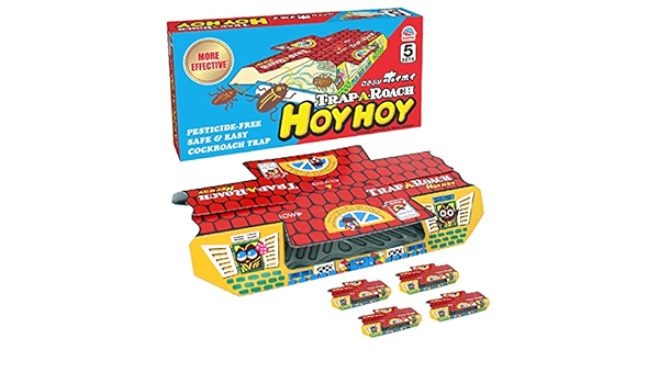 TRAP-A-ROACH - 5 ARMADILHAS COLA BARATAS