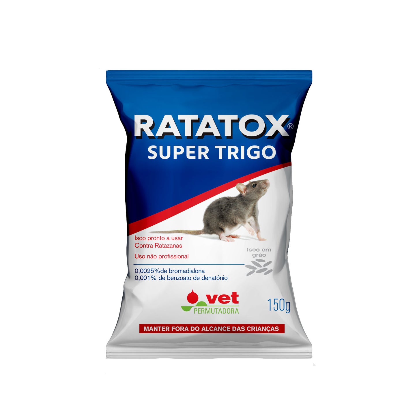 RATATOX SUPER TRIGO 150gr - Caixa com 30 unidades