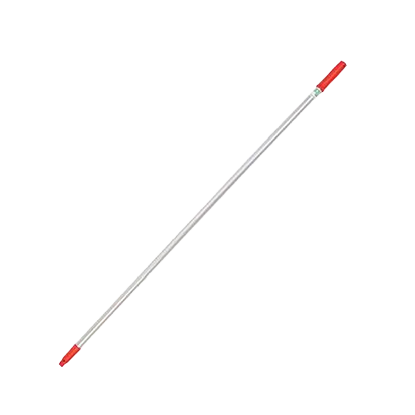 UNGER Cabo de Mopa SmartColor de alumínio com cabo ergonômico de plástico Vermelho