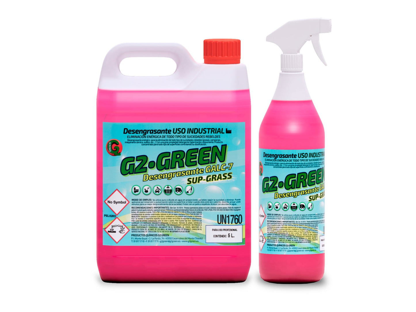 G2 GALC-7 – Desengordurante Alcalino de Alta Concentração