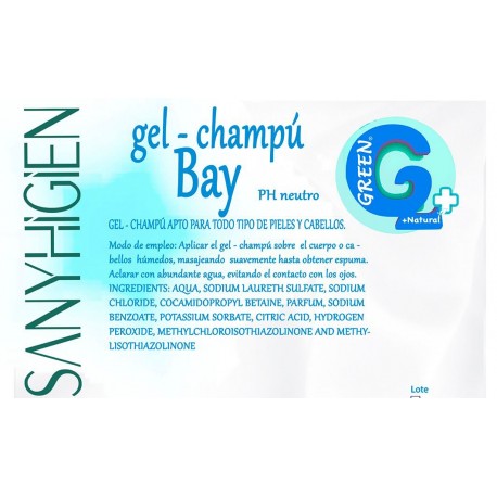 G2 Gel-Champô Bay Sanyhigien 1L