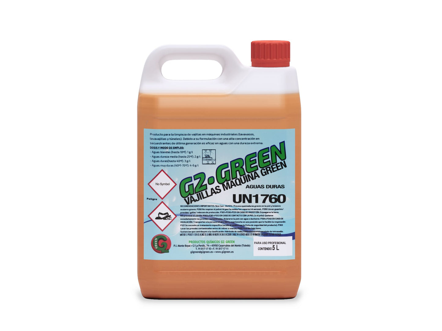 G2 Louça Máquina Green – Detergente Líquido Concentrado