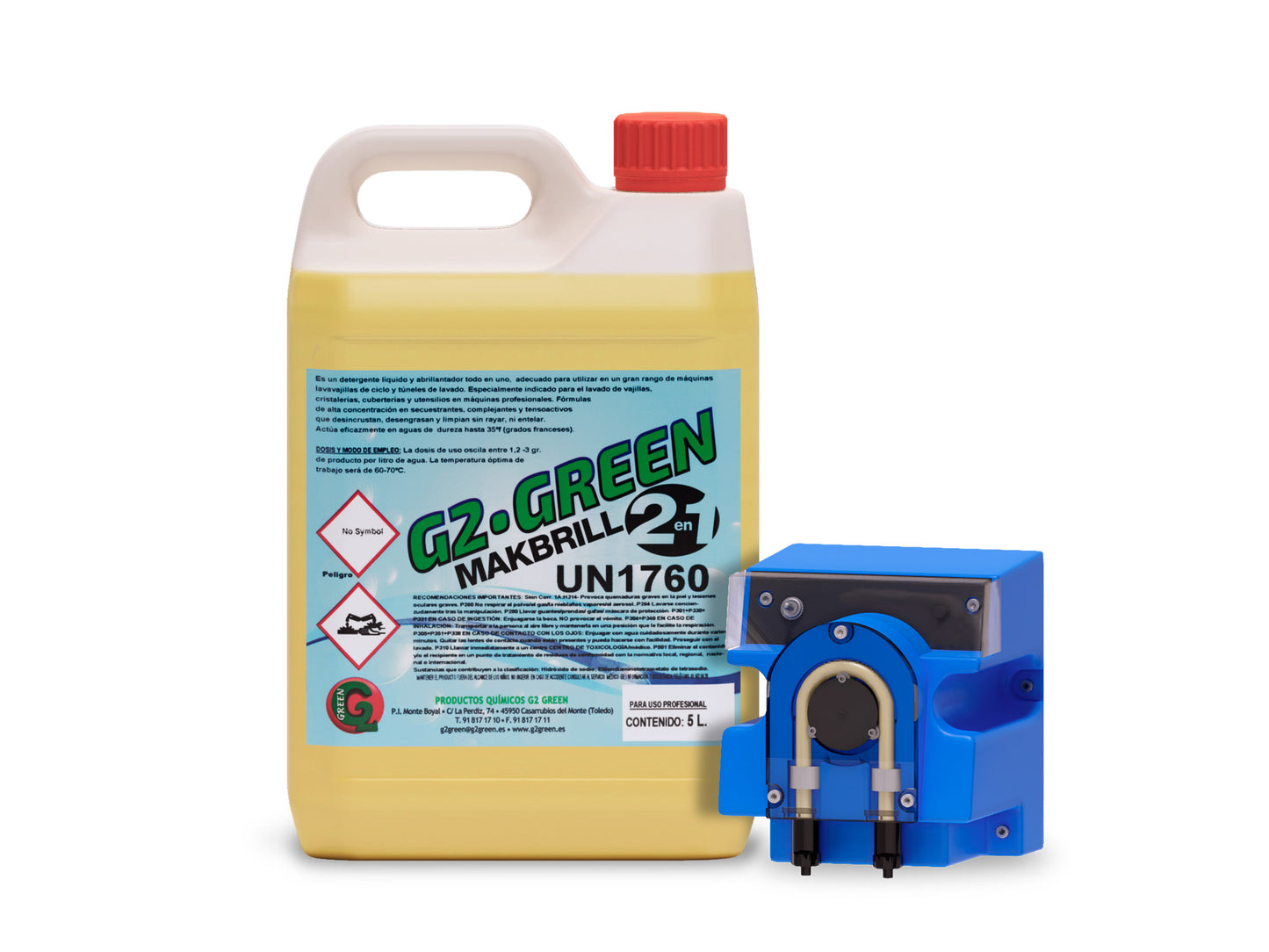 G2 MakBrill 2 em 1 – Detergente Lava-Louças com Brilho