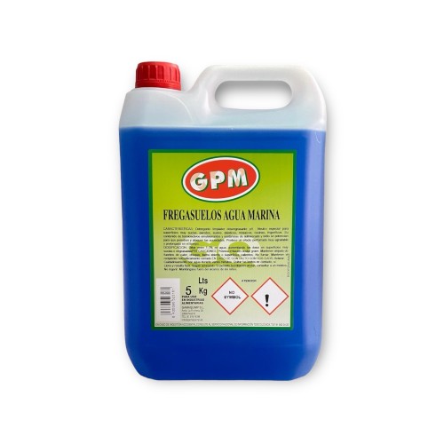 GPM FREGASUELOS AGUA MARINA – Detergente Desengordurante Perfumado
