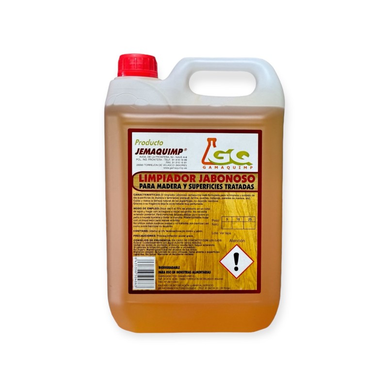 JEMAQUIMP Holzseifenreiniger – Sanfte und wirksame Pflege für Holzoberflächen