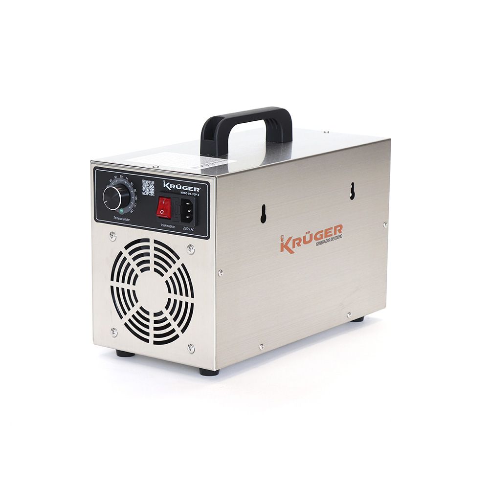 KRUGER Gerador de Ozono 220V – 70W – 3 g/h (com Temporizador)