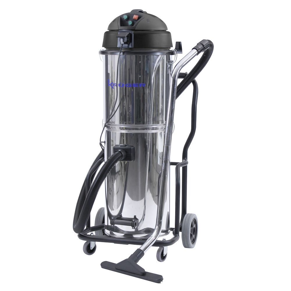 KRUGER KRA100DE Aspirador Alta Performance 230 V – 2.400 W – 76 L com Bomba de Drenagem