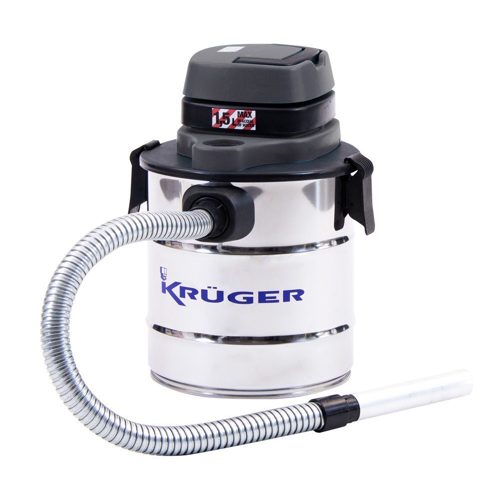 KRUGER KRA22C Aspirador Pó-Água 220 V – 1.200 W – 22 L (Cinzas)