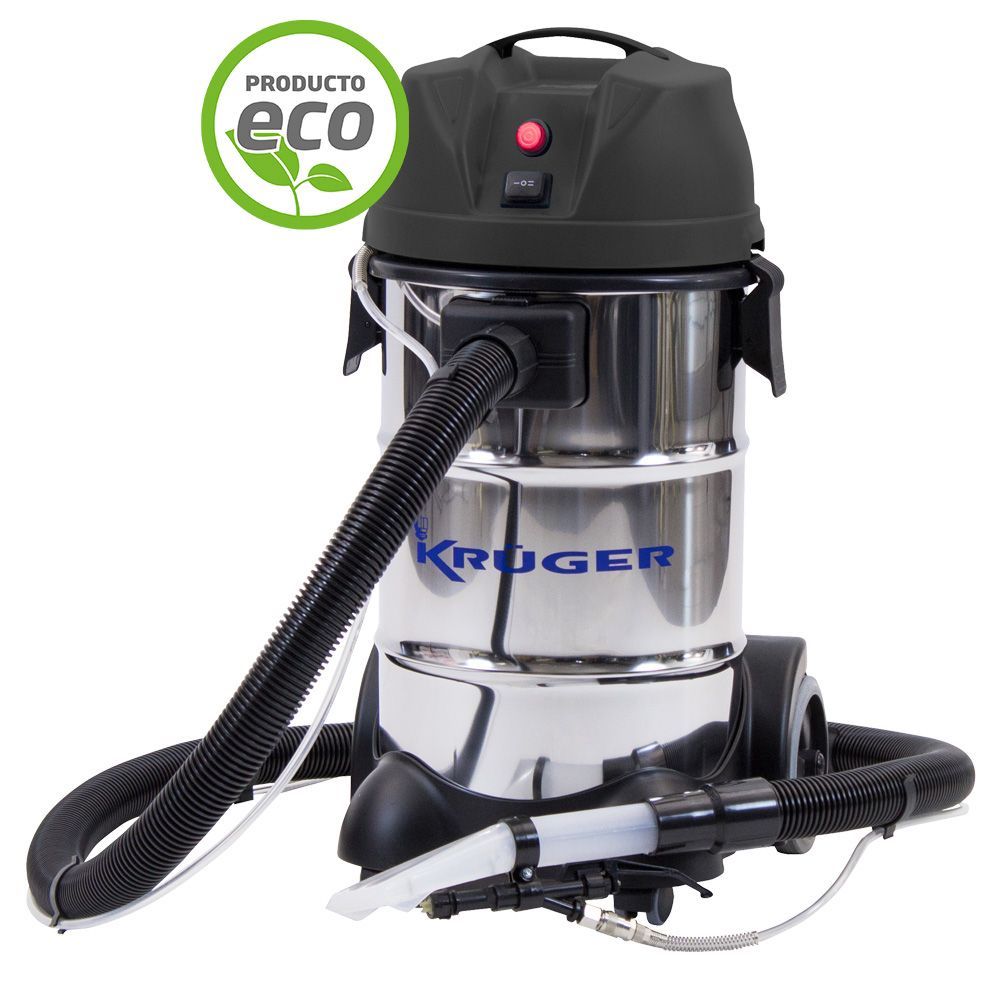 KRUGER KRA30LT Aspirador Limpa-Estofos 230 V – 1.400 W – 34/5 L – 0,8 L/min