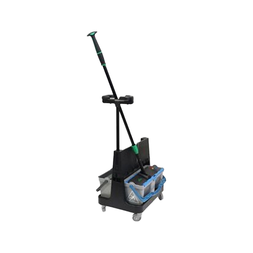 UNGER Kit de Balde Duplo OmniClean para limpeza húmida e molhada