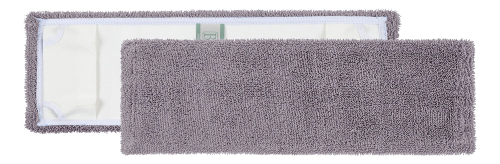 TTS Microblue BCS Mikrofaser-Wischmopp mit Taschen und Polyesterhalterung antibakteriell