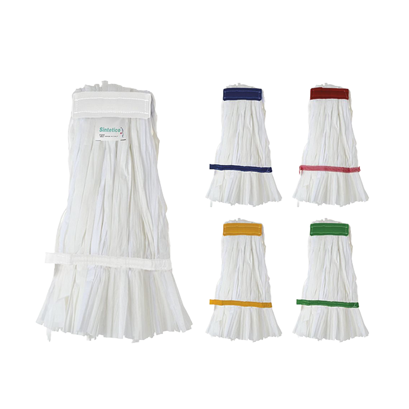FILMOP Esfregona Sintética Branco com Banda – Limpeza Húmida de Pisos