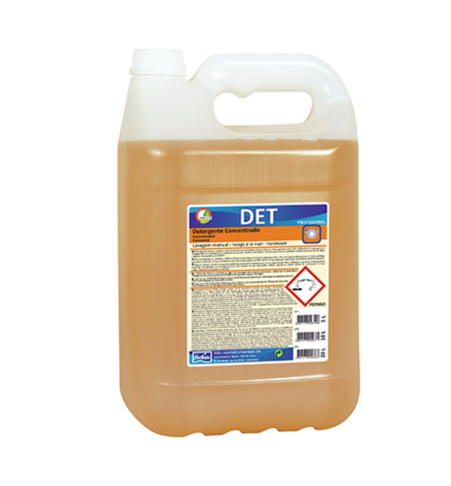 SOLIS Detergente Concentrado DET – Poder de Limpeza Elevado e Inodoro para Uso Geral (Concentrado)