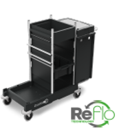 NUMATIC Carro de Limpeza SM2 com Base e Estrutura Fechada