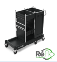 NUMATIC Carro de Limpeza SM3 com Base e Estrutura Fechada