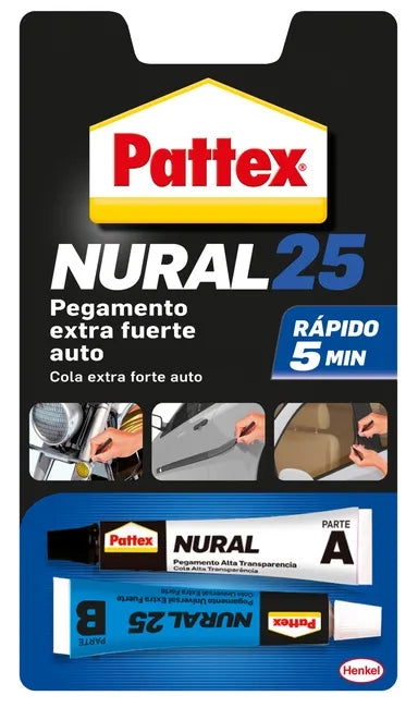 PATTEX Kraftkleber Nural 25 – Packung mit 12 Stück