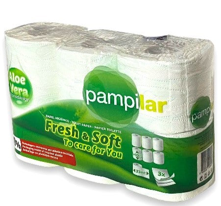 Toilettenpapier Aloe Vera 6 Rollen PAMPILAR
