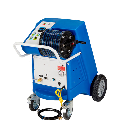 QLEEN PROFI II Estação Base Maquina para limpeza de vidros, fachadas, lamelas e painéis solares com água desmineralizada