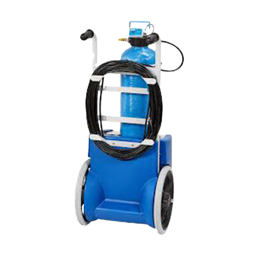 QLEEN PURASTART Estação Base para limpeza de vidros, fachadas, lamelas e painéis solares com água desmineralizada