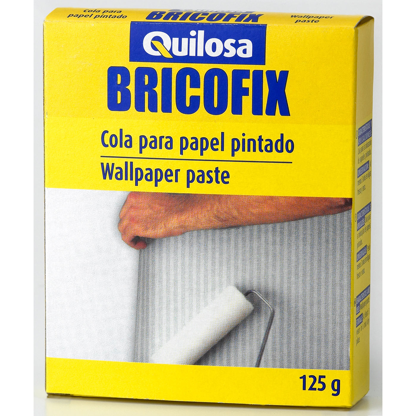 QUILOSA BRICOFIX – Cola para Papel Pintado em Pó, Antimofo e Fácil de Preparar