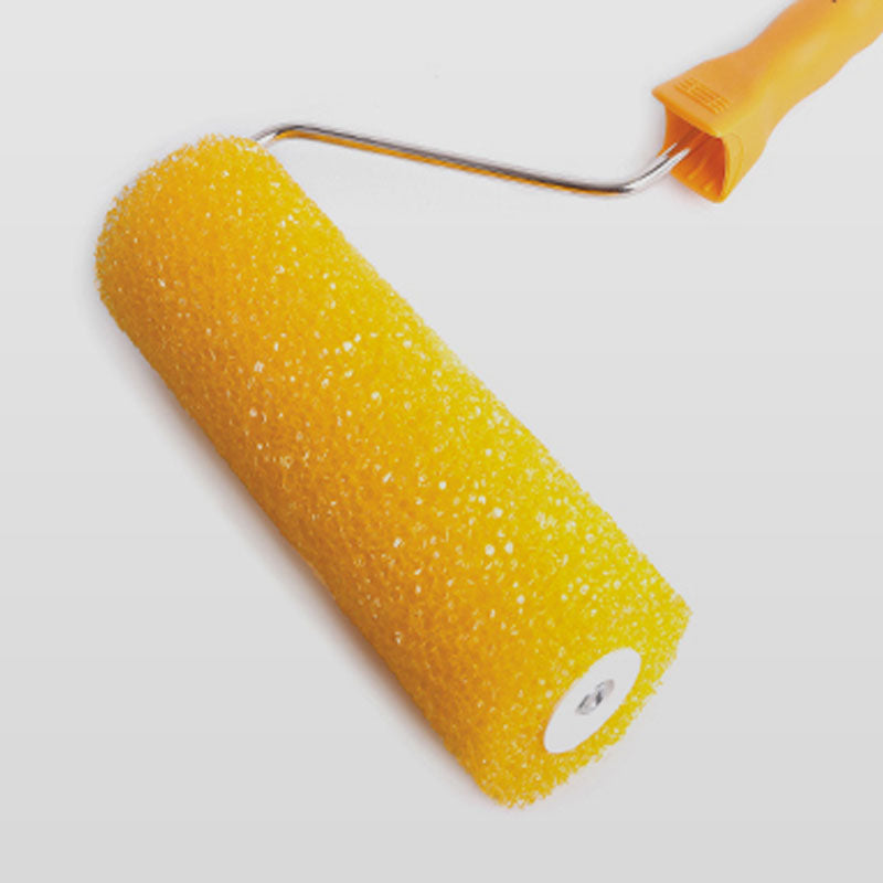 RIGO Rolo para Pintura com Tinta Areia – Espuma de Poro Extra Largo