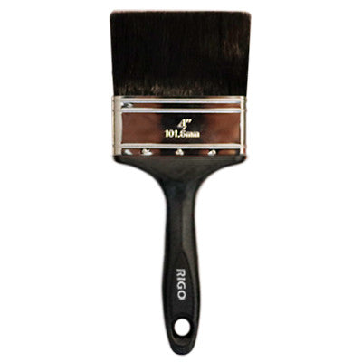 RIGO Super-Pinsel aus Naturborsten mit PP- und Edelstahlgriff