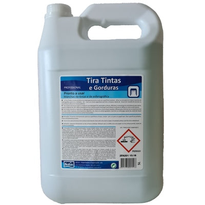 SOLIS AGISOL Tira Tintas e Gorduras – Spray Desengordurante de Alta Eficácia para Mesas e Bancadas (750ml / 5L)