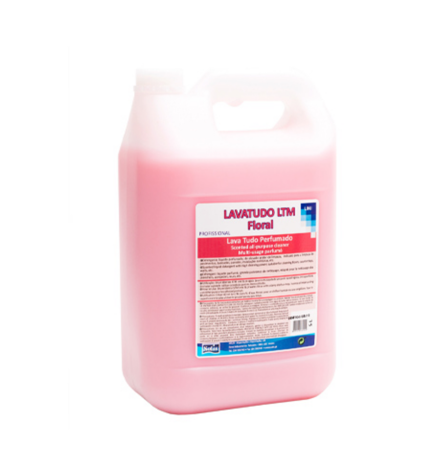 SOLIS Detergente Lava Tudo LTM – Perfumado e Multiusos para Pavimentos, Paredes e Sanitários (5L)