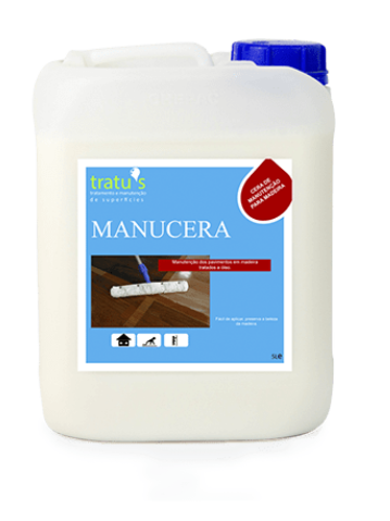 TRATU'S Emulsão de Cera para Manutenção de Superfícies em Madeira MANUCERA