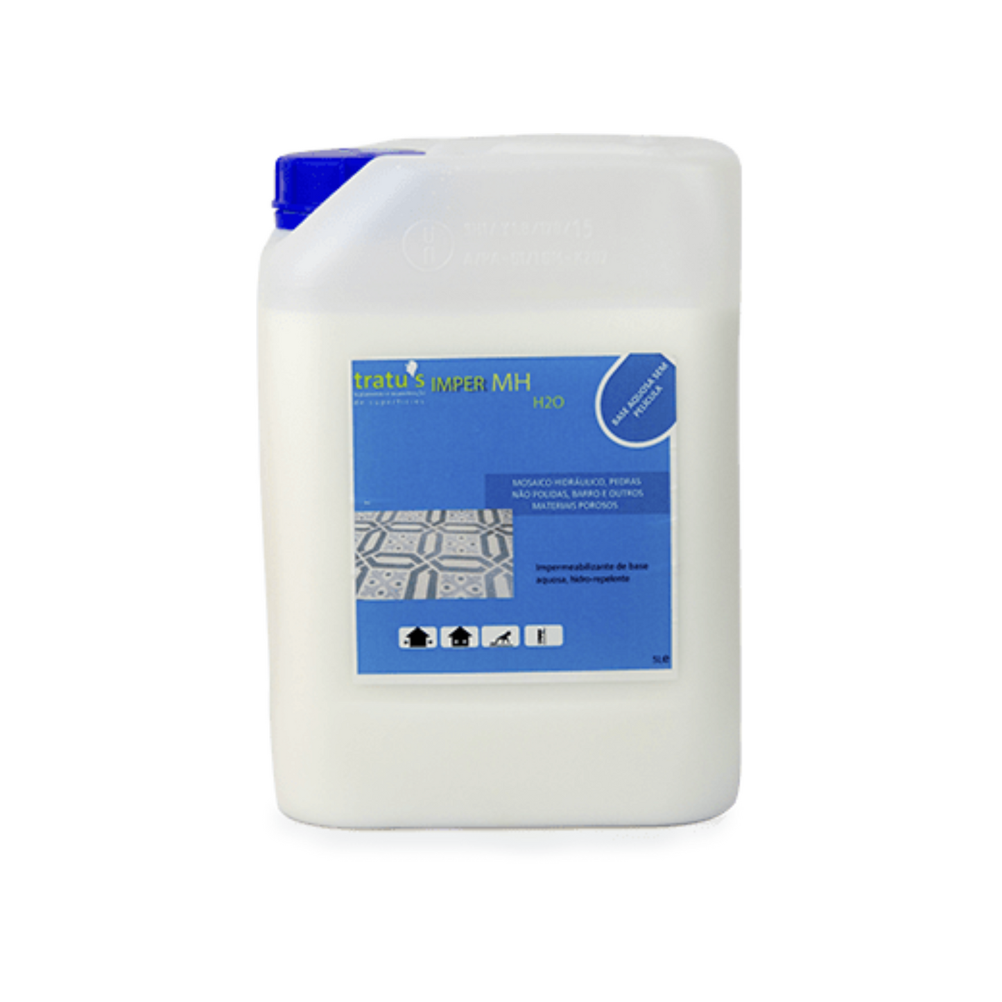 TRATU'S Hidro-repelente para Tratamento de Mosaico Hidráulico e Materiais Absorventes IMPERMH H2O