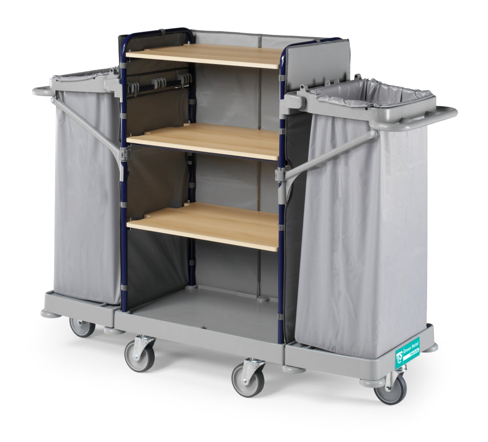 TTS Multifunktionswagen aus Polypropylen und Metall – Green Hotel 905