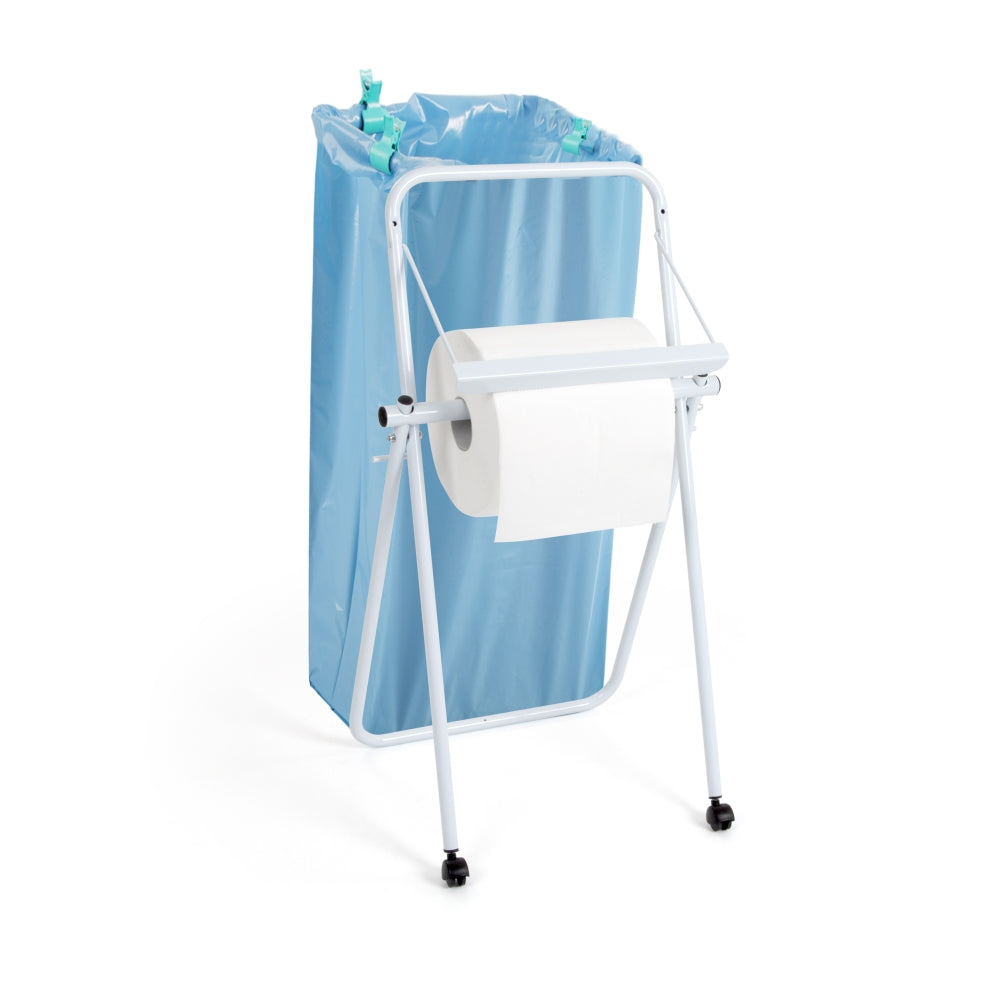 TTS Lackiertes Metall-Rollen-Verteilungsgestell mit Sackhalter