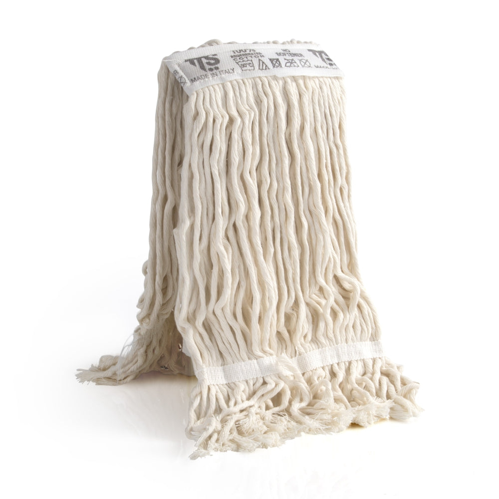 TTS Esfregona de Algodão com Faixa Central e Fita Adesiva