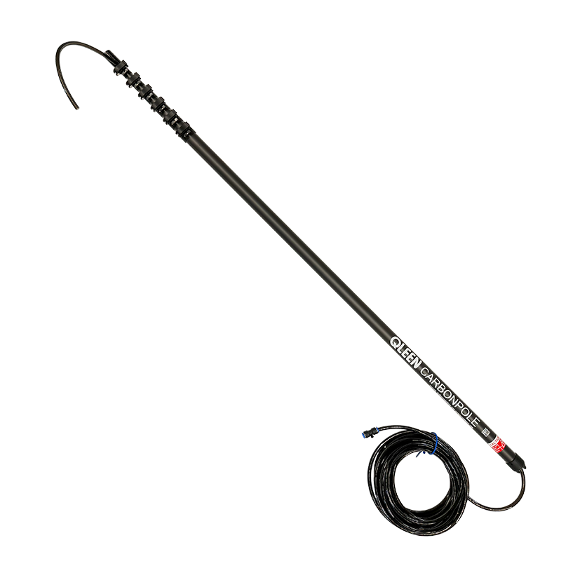 QLEEN Telescópico com Mangueira Interna CARBONPOLE 9.2m