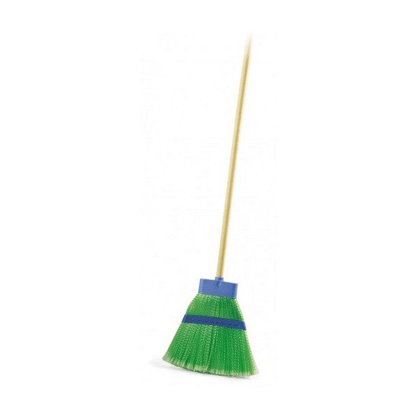 FILMOP Vassoura de Polipropileno com Cabo de Madeira – 110 cm