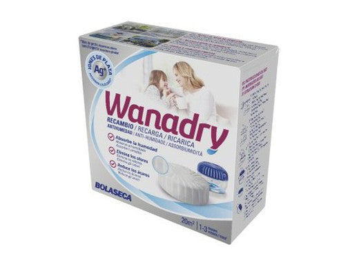 WANADRY Nachfüller für Luftentfeuchter 450 g