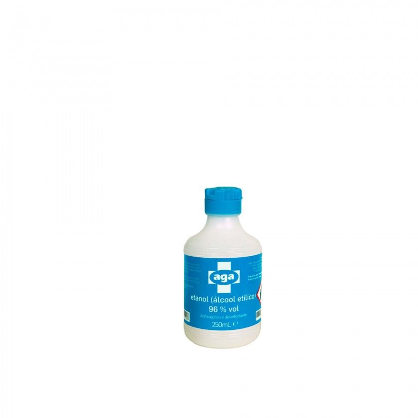 Álcool Etílico 96% AGA 250ML