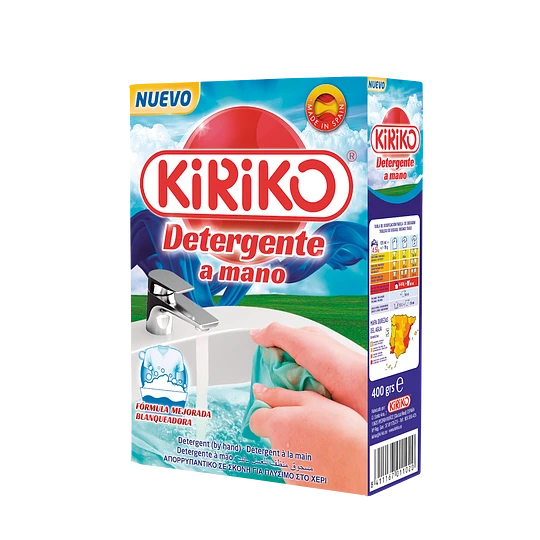 Kiriko detergente de roupa em pó