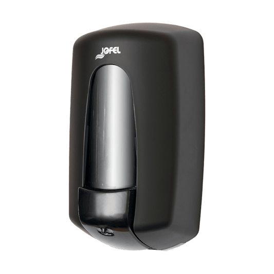 Dispensador de sabão “AITANA” preto mate ABS