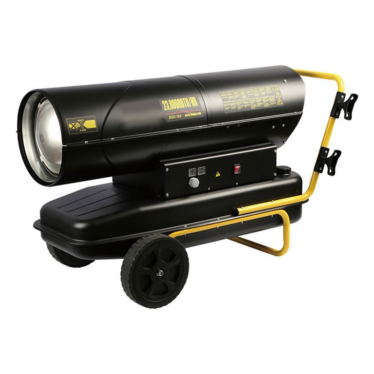KRUGER Aquecedor a Gasóleo Combustão Direta ATLAS 230v. 69L  60.000 Kcal./h.
