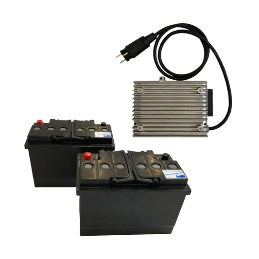 Bateria e Carregador Sistemas QLEEN PROFI e Q-Station