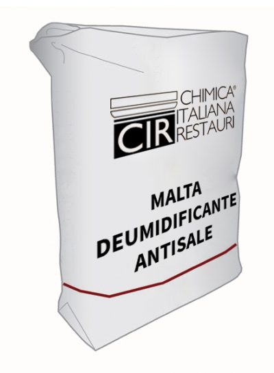 CIR MALTA DEUMIDIFICANTE ANTISALE - Argamassa Composta por Cal Hidratada 25Kg