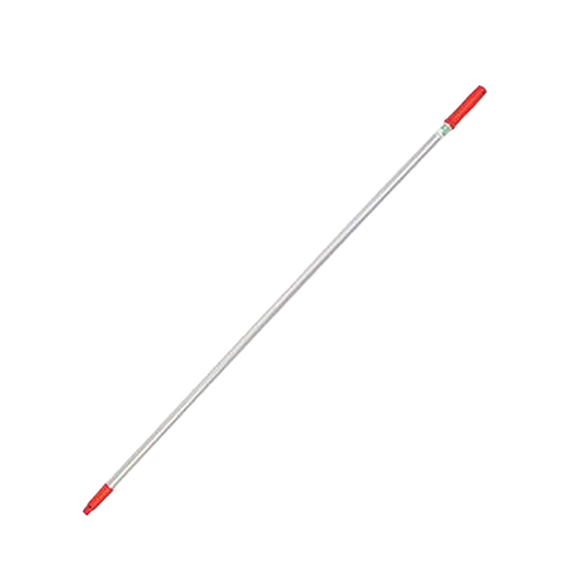 UNGER Cabo de Mopa SmartColor de alumínio com cabo ergonômico de plástico Vermelho