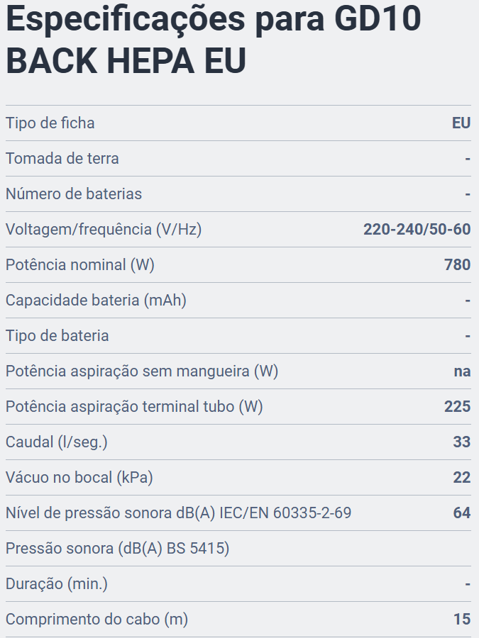 ASPIRADOR NILFISK VP300 HEPA BASIC EU