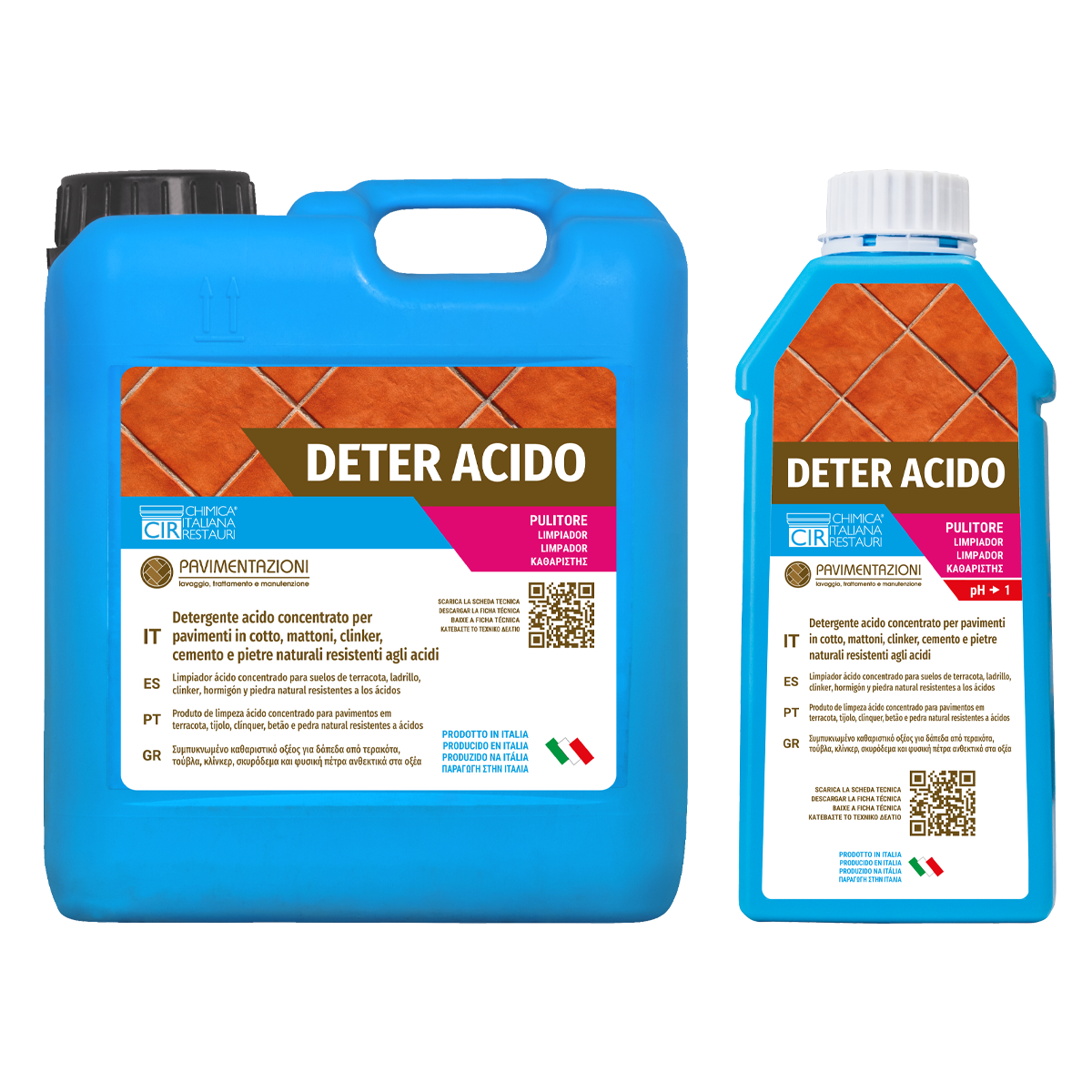 CIR DETER ACIDO 5L - Produto de Limpeza 