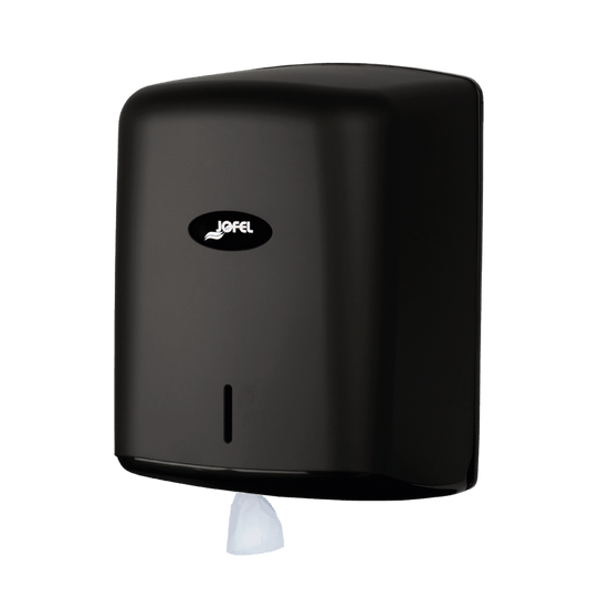 JOFEL DISPENSADOR DE TOALHAS CENTREFEED VALOR PRETO MATE ABS