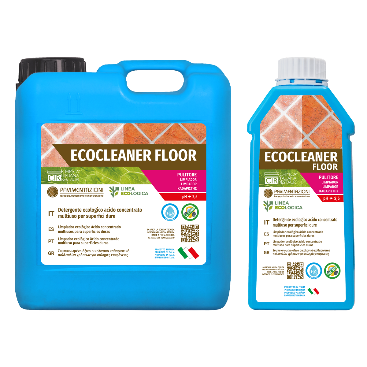CIR ECOCLEANER FLOOR - Produto de Limpeza Ácido