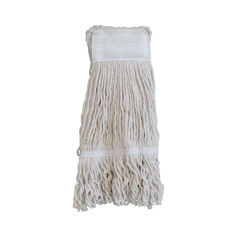 FILMOP Esfregona de Algodão Aberta de Fio Enrolado Com Faixa e Fibra Natural