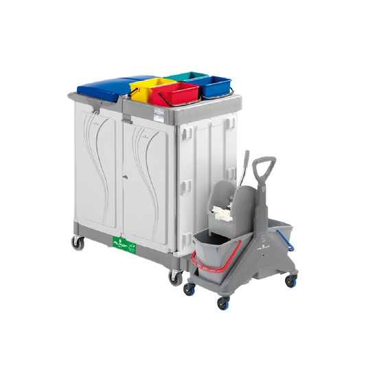 FILMOP Carro Multiusos ALPHA 0801114 com Porta-Sacos Removível e Espremedor Integrado